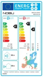 Nobu NBKU3V I(O)-18 Κλιματιστικό Inverter 18000 BTU A++/A+++ με WiFi - Image 2