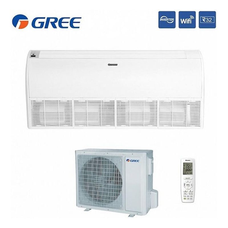 Gree GUD160ZD/A-T / GUD160W/NhA-X Επαγγελματικό Κλιματιστικό Inverter Δαπέδου-Οροφής 54500 BTU με Ψυκτικό Υγρό R32 - Image 2