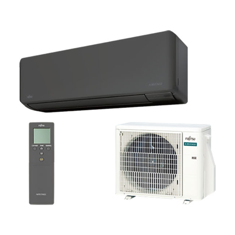 Fujitsu Series KM ASEH Κλιματιστικό Inverter 14000 BTU A++/A++ με WiFi Black - Image 1